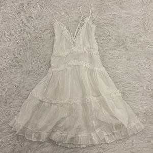 Saints + Secrets white Dress